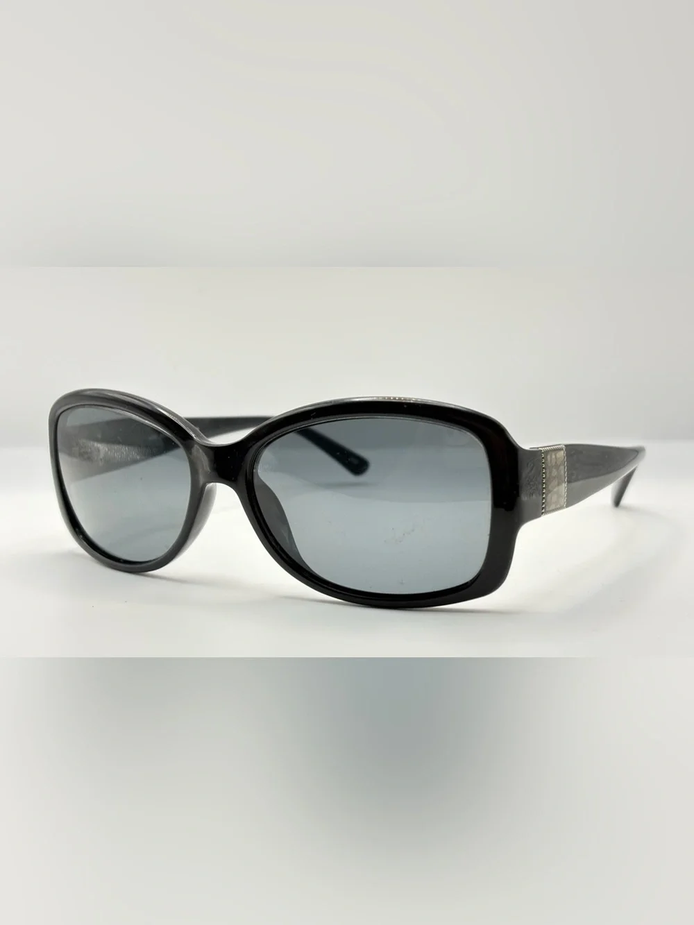Chelsea Morgan CMS4002 Black Oval Sunglasses Frames Only